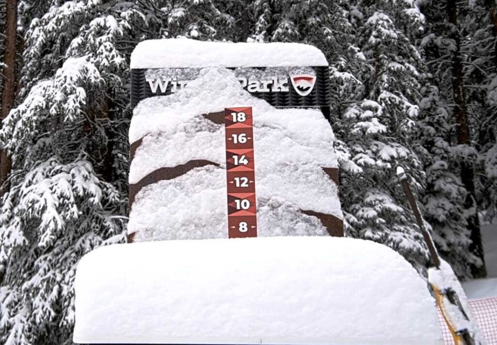 Winter Park Snow Stake